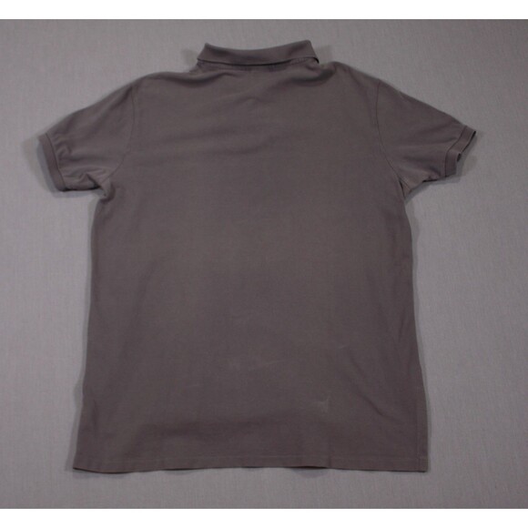 Polo Ralph Lauren Polo Custom Shirt Men Gray Neon Orange Big Pony 3 Sleeve XL - Picture 3 of 11